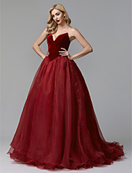 model robe soiree velours