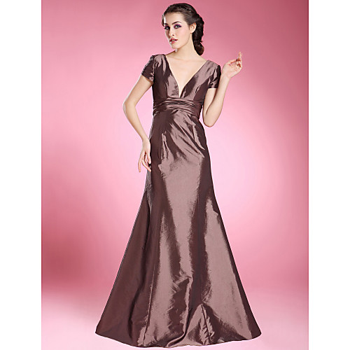 A-Line Formal Evening Wedding Party Dress V Neck Short Sleeve Floor Length Stretch Satin with Ruched 2021
A-Line Formal Evening Wedding Party Dress V Neck Short Sleeve Floor Length Stretch Satin with Ruched 2021