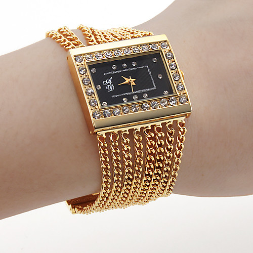 

Women's Luxury Watches Wrist Watch Gold Watch Quartz Gold Hot Sale Analog Ladies Charm Fashion One Year Battery Life / SSUO SR626SW