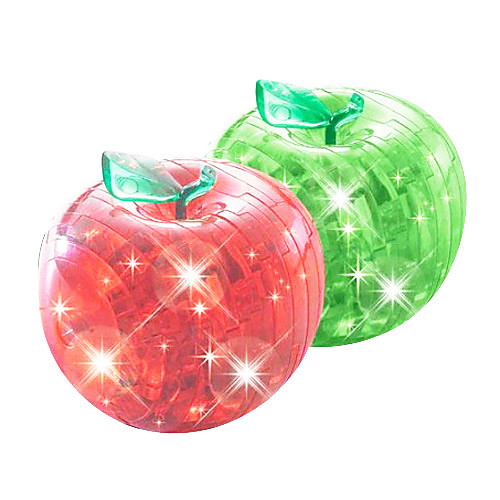 Apple 3D Puzzle Wooden Puzzle Crystal Puzzle Wooden Model Plastic ABS Kid's Adults' Toy Gift
Apple 3D Puzzle Wooden Puzzle Crystal Puzzle Wooden Model Plastic ABS Kid's Adults' Toy Gift