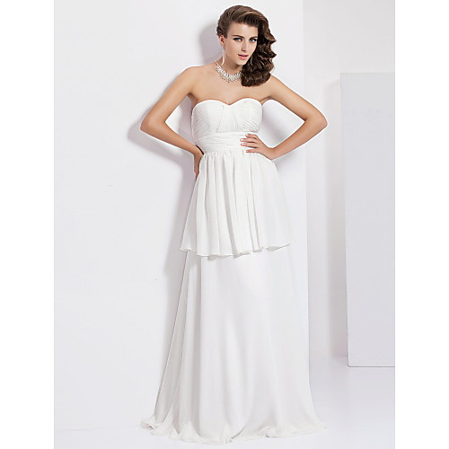 Sheath / Column Open Back Prom Formal Evening Military Ball Dress Sweetheart Neckline Strapless Sleeveless Floor Length Chiffon with Ruched Draping Side Draping 2021
Sheath / Column Open Back Prom Formal Evening Military Ball Dress Sweetheart Neckline Strapless Sleeveless Floor Length Chiffon with Ruched Draping Side Draping 2021
