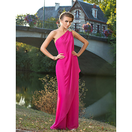 Jumpsuits Chic & Modern Elegant Formal Evening Wedding Party Dress One Shoulder Sleeveless Floor Length Chiffon with Crystals 2021
Jumpsuits Chic & Modern Elegant Formal Evening Wedding Party Dress One Shoulder Sleeveless Floor Length Chiffon with Crystals 2021