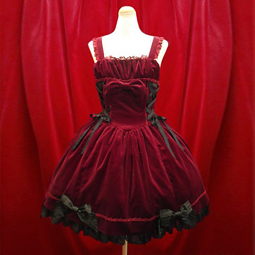 Girls' Gothic Lolita Aristocrat Lolita Vacation Dress Dress Black Red Short Length Dress Lolita Accessories / Gothic Lolita Dress
Girls' Gothic Lolita Aristocrat Lolita Vacation Dress Dress Black Red Short Length Dress Lolita Accessories / Gothic Lolita Dress