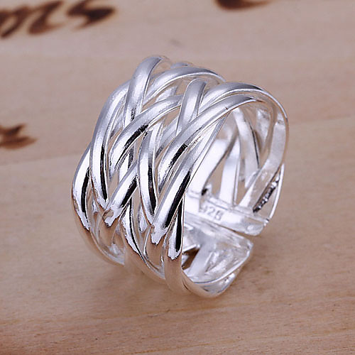 Women's Band Ring Silver Silver Plated Alloy Ladies Unique Design Open Wedding Party Jewelry Plaited Wrap Twisted Adjustable
Women's Band Ring Silver Silver Plated Alloy Ladies Unique Design Open Wedding Party Jewelry Plaited Wrap Twisted Adjustable