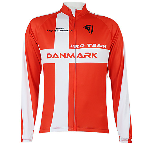 Malciklo Men's Women's Long Sleeve Cycling Jersey Winter Fleece Polyester Denmark Champion National Flag Bike Jersey Top Mountain Bike MTB Road Bike Cycling Windproof Quick Dry Waterproof Zipper
Malciklo Men's Women's Long Sleeve Cycling Jersey Winter Fleece Polyester Denmark Champion National Flag Bike Jersey Top Mountain Bike MTB Road Bike Cycling Windproof Quick Dry Waterproof Zipper
