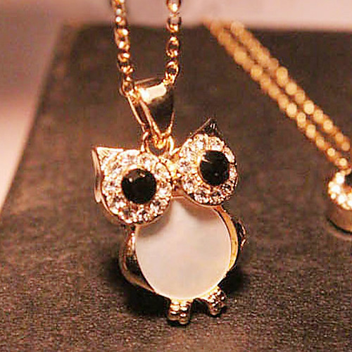 Women's Pendant Necklace Long Necklace Owl Cheap Ladies Vintage European Fashion Rhinestone Shell Alloy Golden Necklace Jewelry For Party Gift Daily Casual
Women's Pendant Necklace Long Necklace Owl Cheap Ladies Vintage European Fashion Rhinestone Shell Alloy Golden Necklace Jewelry For Party Gift Daily Casual