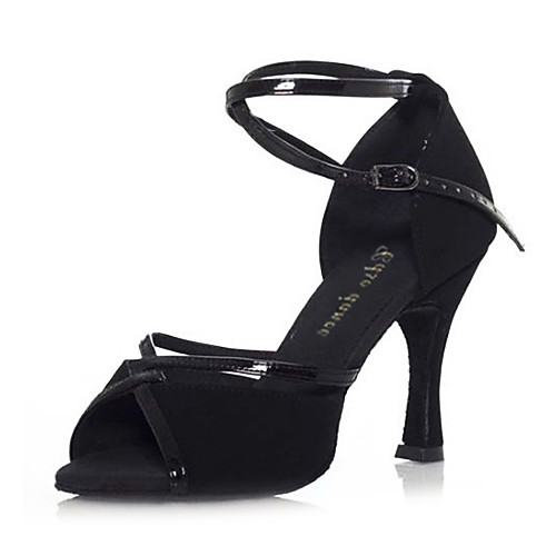 Women's Latin Shoes Ballroom Shoes Sandal Customized Heel Black Buckle / Leather
Women's Latin Shoes Ballroom Shoes Sandal Customized Heel Black Buckle / Leather