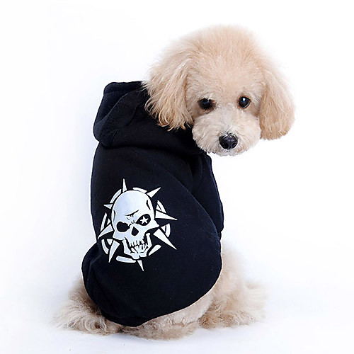 Dog Hoodie Skull Fashion Dog Clothes Puppy Clothes Dog Outfits Costume for Girl and Boy Dog Cotton XS S M L XL
Dog Hoodie Skull Fashion Dog Clothes Puppy Clothes Dog Outfits Costume for Girl and Boy Dog Cotton XS S M L XL