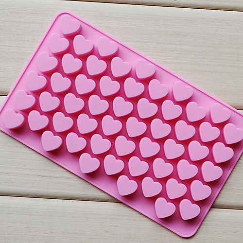 55 Holes Non-stick Silicone Chocolate Cake Love Heart Shaped Mold Bakeware Baking Jelly Ice Heart Mould
55 Holes Non-stick Silicone Chocolate Cake Love Heart Shaped Mold Bakeware Baking Jelly Ice Heart Mould