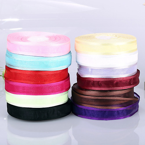 Other Organza Wedding Ribbons Piece/Set Organza Ribbon Decorate favor holder / Decorate gift box / Decorate wedding scene
Other Organza Wedding Ribbons Piece/Set Organza Ribbon Decorate favor holder / Decorate gift box / Decorate wedding scene