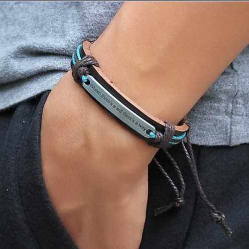Men's Vintage Bracelet Leather Bracelet Rope woven Cheap Retro Vintage Inspirational Leather Bracelet Jewelry Coffee For Gift Daily Casual Sports
Men's Vintage Bracelet Leather Bracelet Rope woven Cheap Retro Vintage Inspirational Leather Bracelet Jewelry Coffee For Gift Daily Casual Sports