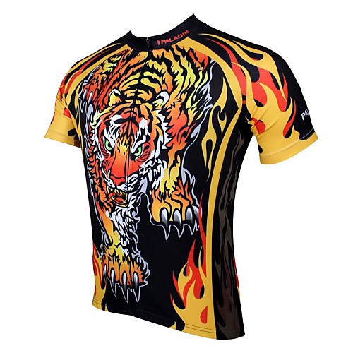 ILPALADINO Men's Short Sleeve Cycling Jersey Animal Cartoon Tiger Bike Jersey Top Mountain Bike MTB Road Bike Cycling Breathable Quick Dry Ultraviolet Resistant Sports Clothing Apparel
ILPALADINO Men's Short Sleeve Cycling Jersey Animal Cartoon Tiger Bike Jersey Top Mountain Bike MTB Road Bike Cycling Breathable Quick Dry Ultraviolet Resistant Sports Clothing Apparel