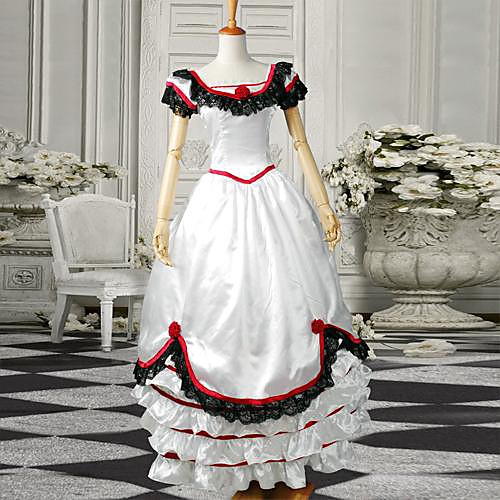 Dress Sweet Lolita Dress Women's White Lolita Accessories Satin Halloween Costumes / Long Length
Dress Sweet Lolita Dress Women's White Lolita Accessories Satin Halloween Costumes / Long Length
