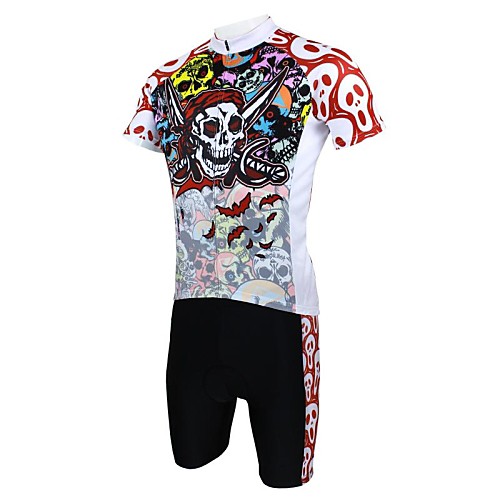 ILPALADINO Men's Short Sleeve Cycling Jersey with Shorts Red Bike Shorts Jersey Clothing Suit Breathable Quick Dry Ultraviolet Resistant Sports Polyester Lycra Pirate Mountain Bike MTB Road Bike
ILPALADINO Men's Short Sleeve Cycling Jersey with Shorts Red Bike Shorts Jersey Clothing Suit Breathable Quick Dry Ultraviolet Resistant Sports Polyester Lycra Pirate Mountain Bike MTB Road Bike