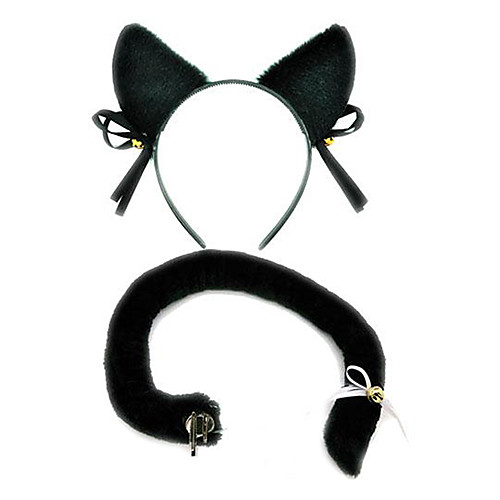 Catwoman Halloween Props Men's Christmas Halloween Carnival Festival / Holiday Flannel Toison Black / White Men's Women's Carnival Costumes Solid Colored / Headwear / Headwear
Catwoman Halloween Props Men's Christmas Halloween Carnival Festival / Holiday Flannel Toison Black / White Men's Women's Carnival Costumes Solid Colored / Headwear / Headwear