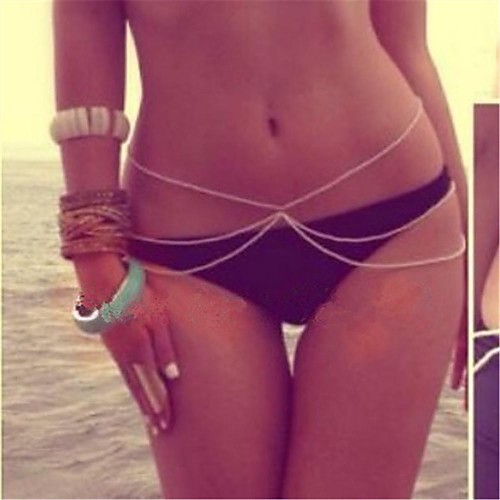 Belly Body Chain Body Chain Ladies Women's Body Jewelry For Daily Casual Stacking Stackable Alloy Golden / Waist Chain
Belly Body Chain Body Chain Ladies Women's Body Jewelry For Daily Casual Stacking Stackable Alloy Golden / Waist Chain