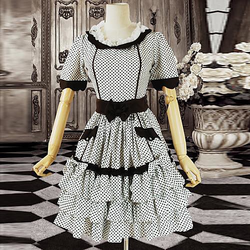 Dress Sweet Lolita Dress Women's Gray Lolita Accessories Polka Dot Cotton Halloween Costumes / Short Length
Dress Sweet Lolita Dress Women's Gray Lolita Accessories Polka Dot Cotton Halloween Costumes / Short Length