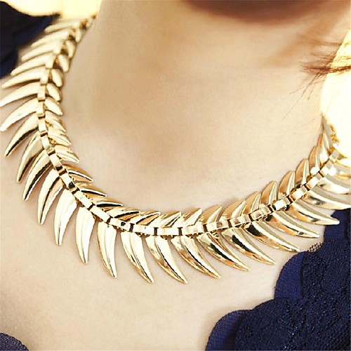 Women's Collar Necklace Statement Necklace Fashion Tropical Leaf Statement Ladies Alloy Necklace Jewelry For Party Business Daily Casual
Women's Collar Necklace Statement Necklace Fashion Tropical Leaf Statement Ladies Alloy Necklace Jewelry For Party Business Daily Casual
