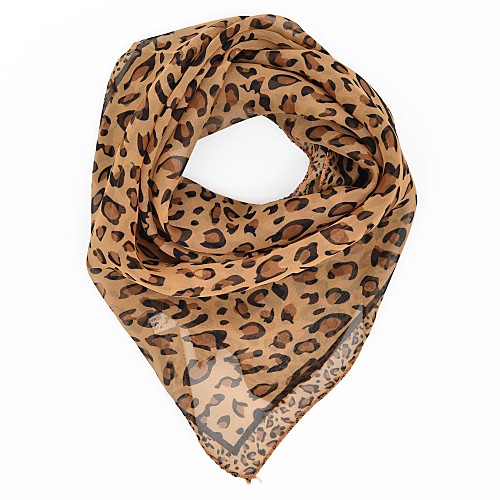 Women's Party / Work Chiffon Square Scarf - Leopard Print / Cute / Cravat & Ascot
Women's Party / Work Chiffon Square Scarf - Leopard Print / Cute / Cravat & Ascot