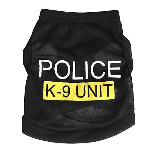 Cat Dog Shirt / T-Shirt Puppy Clothes Police / Military Fashion Dog Clothes Puppy Clothes Dog Outfits Black Blue Pink Costume for Girl and Boy Dog Terylene XS S M L
Cat Dog Shirt / T-Shirt Puppy Clothes Police / Military Fashion Dog Clothes Puppy Clothes Dog Outfits Black Blue Pink Costume for Girl and Boy Dog Terylene XS S M L
