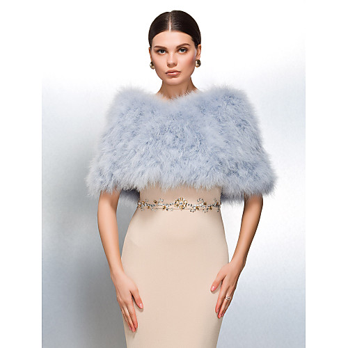Shrugs Feather / Fur Wedding / Party Evening / Casual Wedding Wraps / Fur Wraps With Smooth / Fur
Shrugs Feather / Fur Wedding / Party Evening / Casual Wedding Wraps / Fur Wraps With Smooth / Fur