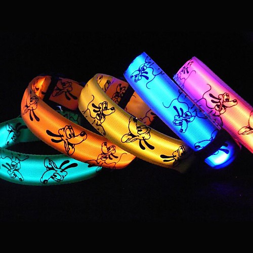 Cat Dog Collar Light Up Collar LED Lights PU Leather Yellow Red Blue Pink Orange
Cat Dog Collar Light Up Collar LED Lights PU Leather Yellow Red Blue Pink Orange