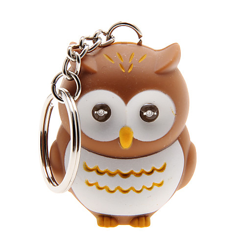 Owl ABS Cartoon Illuminated Fluorescent For Birthday Key Chain / Sound / LED Lighting
Owl ABS Cartoon Illuminated Fluorescent For Birthday Key Chain / Sound / LED Lighting
