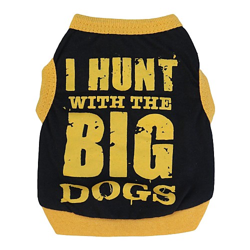 Cat Dog Shirt / T-Shirt Letter & Number Casual / Daily Dog Clothes Puppy Clothes Dog Outfits Breathable Black / Orange Black / Yellow Costume for Girl and Boy Dog Cotton XS S M L
Cat Dog Shirt / T-Shirt Letter & Number Casual / Daily Dog Clothes Puppy Clothes Dog Outfits Breathable Black / Orange Black / Yellow Costume for Girl and Boy Dog Cotton XS S M L