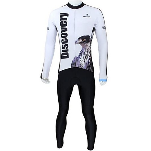 ILPALADINO Men's Long Sleeve Cycling Jersey with Tights Winter Fleece White Eagle Bike Clothing Suit Thermal / Warm Fleece Lining Breathable Quick Dry Sports Eagle Mountain Bike MTB Road Bike Cycling
ILPALADINO Men's Long Sleeve Cycling Jersey with Tights Winter Fleece White Eagle Bike Clothing Suit Thermal / Warm Fleece Lining Breathable Quick Dry Sports Eagle Mountain Bike MTB Road Bike Cycling