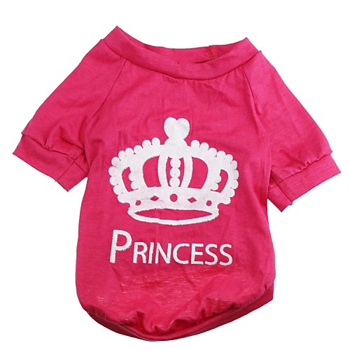 Cat Dog Shirt / T-Shirt Tiaras & Crowns Dog Clothes Puppy Clothes Dog Outfits Breathable Rose Costume for Girl and Boy Dog Cotton XS S M L
Cat Dog Shirt / T-Shirt Tiaras & Crowns Dog Clothes Puppy Clothes Dog Outfits Breathable Rose Costume for Girl and Boy Dog Cotton XS S M L