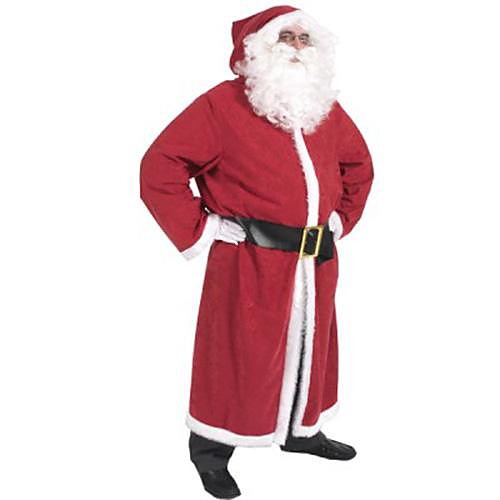 Santa Suit Cosplay Costume Men's Christmas Festival / Holiday Polyester Men's Easy Carnival Costumes / Coat / Gloves / Belt / Hat / Coat
Santa Suit Cosplay Costume Men's Christmas Festival / Holiday Polyester Men's Easy Carnival Costumes / Coat / Gloves / Belt / Hat / Coat