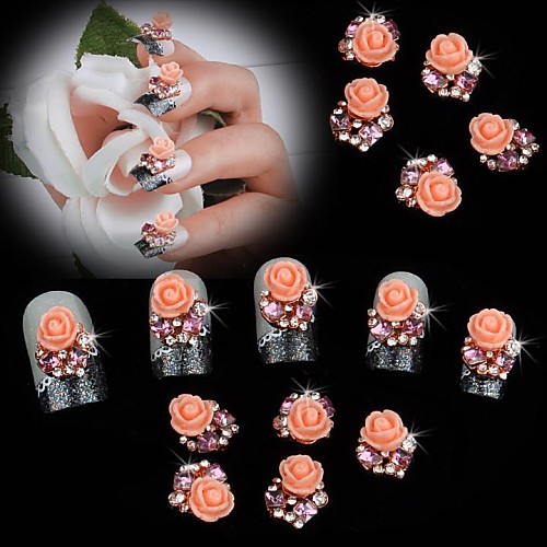 10 pcs Metal Nail Kits Flower Classic Wedding Daily Nail Jewelry for Finger Toe
10 pcs Metal Nail Kits Flower Classic Wedding Daily Nail Jewelry for Finger Toe