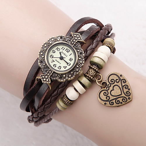 Women's Bracelet Watch Wrap Bracelet Watch Analog Quartz Ladies / One Year / Quilted PU Leather
Women's Bracelet Watch Wrap Bracelet Watch Analog Quartz Ladies / One Year / Quilted PU Leather