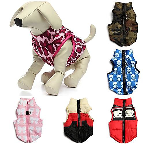 Cat Dog Coat Vest Puppy Clothes Bowknot Camo / Camouflage Casual / Daily Outdoor Winter Dog Clothes Puppy Clothes Dog Outfits Breathable Red / White Red Blue Costume for Girl and Boy Dog Cotton XS S
Cat Dog Coat Vest Puppy Clothes Bowknot Camo / Camouflage Casual / Daily Outdoor Winter Dog Clothes Puppy Clothes Dog Outfits Breathable Red / White Red Blue Costume for Girl and Boy Dog Cotton XS S