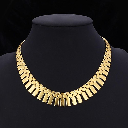 Women's Choker Necklace Collar Necklace Vintage Necklace Tassel Chunky Statement Ladies Tassel Dubai Platinum Plated Gold Plated Yellow Gold Golden Silver Silver 3pcs Jewelry Set Golden 3pcs Jewelry
Women's Choker Necklace Collar Necklace Vintage Necklace Tassel Chunky Statement Ladies Tassel Dubai Platinum Plated Gold Plated Yellow Gold Golden Silver Silver 3pcs Jewelry Set Golden 3pcs Jewelry