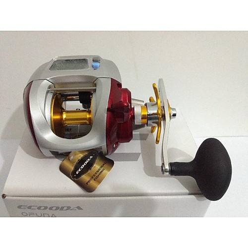 Fishing Reel Baitcasting Reel 5.1;1 Gear Ratio4 Ball Bearings Right-handed Trolling & Boat Fishing
Fishing Reel Baitcasting Reel 5.1;1 Gear Ratio4 Ball Bearings Right-handed Trolling & Boat Fishing