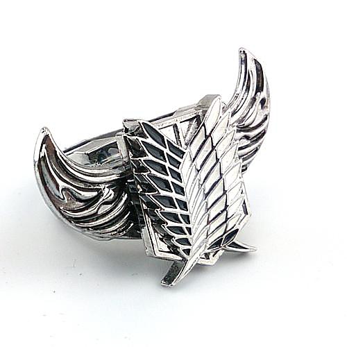 Jewelry Inspired by Attack on Titan Cosplay Anime Cosplay Accessories Ring Alloy Men's New Halloween Costumes
Jewelry Inspired by Attack on Titan Cosplay Anime Cosplay Accessories Ring Alloy Men's New Halloween Costumes