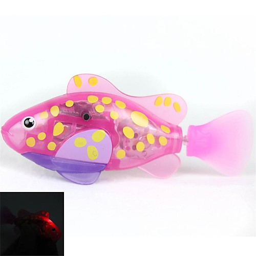 Flash Transparent Electronic Fish Pet Toy Robot Fish - Rose Yellow Purple (2 x L1154)
Flash Transparent Electronic Fish Pet Toy Robot Fish - Rose Yellow Purple (2 x L1154)