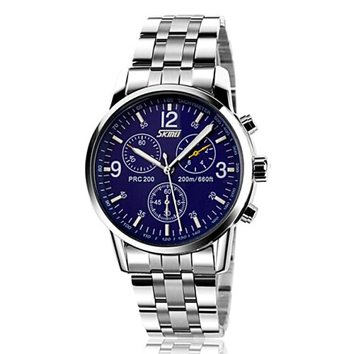 SKMEI Men's Wrist Watch Analog Quartz Ladies Water Resistant / Waterproof / Two Years / Stainless Steel
SKMEI Men's Wrist Watch Analog Quartz Ladies Water Resistant / Waterproof / Two Years / Stainless Steel
