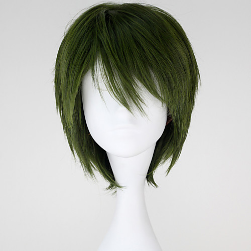 Cosplay Midorima Shintaro Cosplay Wigs Men's 12 inch Heat Resistant Fiber Anime Wig
Cosplay Midorima Shintaro Cosplay Wigs Men's 12 inch Heat Resistant Fiber Anime Wig