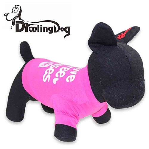 Cat Dog Shirt / T-Shirt Dog Clothes Breathable Rose Costume Cotton Letter & Number XS S M L
Cat Dog Shirt / T-Shirt Dog Clothes Breathable Rose Costume Cotton Letter & Number XS S M L