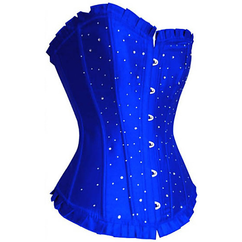 Shapewear Corsets Chinlon Polyester Crystal Rhinestone Black Blue Red Purple Sexy Lingerie Shaper
Shapewear Corsets Chinlon Polyester Crystal Rhinestone Black Blue Red Purple Sexy Lingerie Shaper
