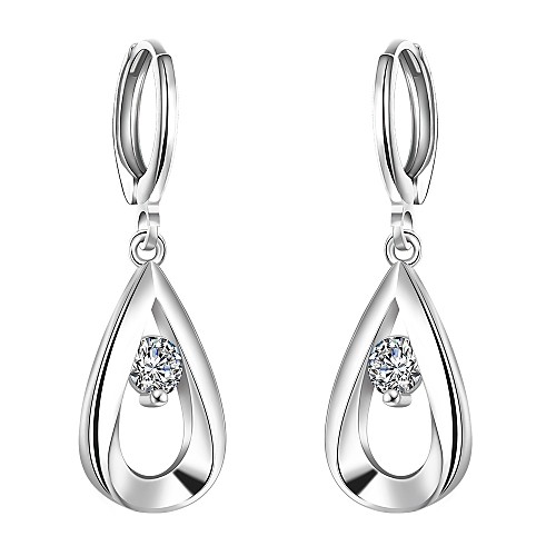 Women's AAA Cubic Zirconia Stud Earrings Drop European Simple Style Fashion Bridal Zircon Cubic Zirconia Silver Plated Earrings Jewelry Silver For Wedding Party Daily Casual
Women's AAA Cubic Zirconia Stud Earrings Drop European Simple Style Fashion Bridal Zircon Cubic Zirconia Silver Plated Earrings Jewelry Silver For Wedding Party Daily Casual