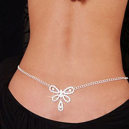 Belly Body Chain Body Chain Ladies Unique Design Fashion Women's Body Jewelry For Christmas Gifts Daily Rhinestone Imitation Diamond Heart Bowknot White / Waist Chain
Belly Body Chain Body Chain Ladies Unique Design Fashion Women's Body Jewelry For Christmas Gifts Daily Rhinestone Imitation Diamond Heart Bowknot White / Waist Chain