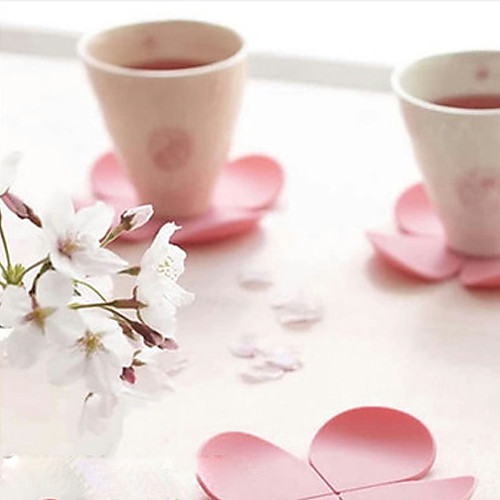 Silicone Flower Shaped Cup Coaster Sakura Heat-proof Mats (Random Color)9.59.51.5cm
Silicone Flower Shaped Cup Coaster Sakura Heat-proof Mats (Random Color)9.59.51.5cm