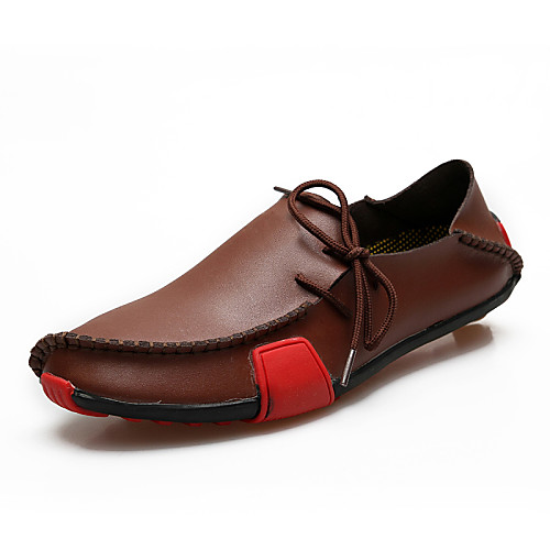 Men's Loafers & Slip-Ons Comfort Loafers Comfort Shoes Casual Leather Grey Black and White Brown Fall Spring Summer / Lace-up / EU40
Men's Loafers & Slip-Ons Comfort Loafers Comfort Shoes Casual Leather Grey Black and White Brown Fall Spring Summer / Lace-up / EU40