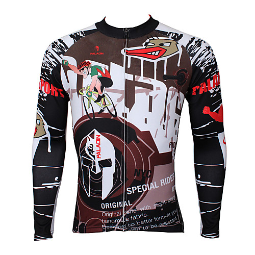 ILPALADINO Men's Long Sleeve Cycling Jersey Winter Brown Cartoon Bike Jersey Top Breathable Quick Dry Sports Clothing Apparel / Stretchy
ILPALADINO Men's Long Sleeve Cycling Jersey Winter Brown Cartoon Bike Jersey Top Breathable Quick Dry Sports Clothing Apparel / Stretchy