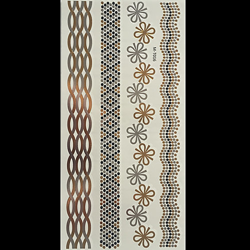 1 pcs Tattoo Stickers Temporary Tattoos Jewelry Series Waterproof / Non Toxic / Hawaiian Body Arts / Pattern
1 pcs Tattoo Stickers Temporary Tattoos Jewelry Series Waterproof / Non Toxic / Hawaiian Body Arts / Pattern