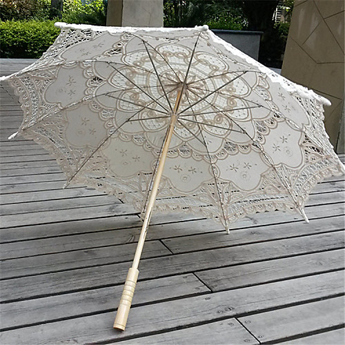 Post Handle Lace Wedding / Daily / Masquerade Umbrella Umbrellas 30.7(Approx.78cm)
Post Handle Lace Wedding / Daily / Masquerade Umbrella Umbrellas 30.7(Approx.78cm)