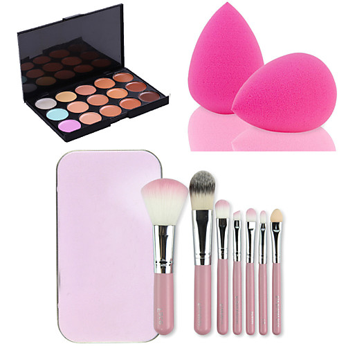 

15 Colors Makeup Set Concealer / Contour Makeup Brushes Coverage / Long Lasting / Concealer Easy to Use Makeup Cosmetic